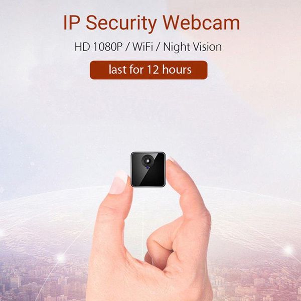 

cgjxsinvisible night version wifi ip mini camera wireless 1080p video recording support remote control portable recorder cctv audio camera h