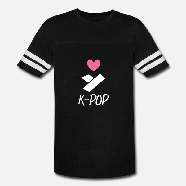 

kpop finger heart k pop t shirt men customize 100% cotton o neck kawaii fit authentic summer outfit shirt