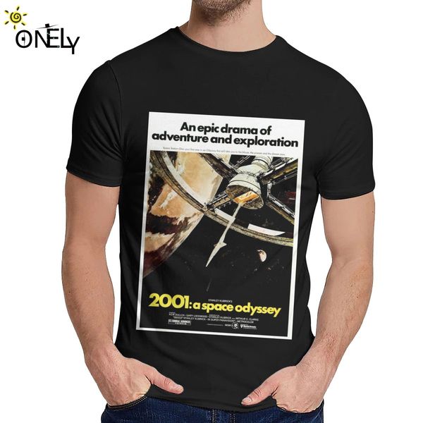 

popular 2001 a space odyssey kubrick sci-fi movie t shirt for man stylish great tee shirt fashion crewneck