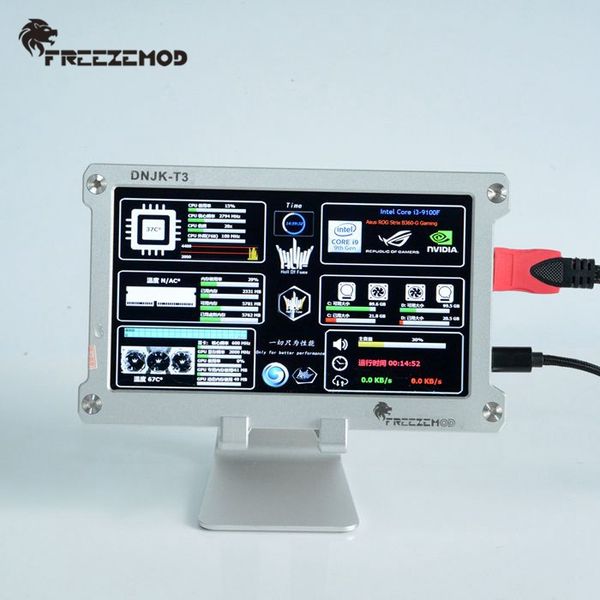 

emod computer data monitor 7-inch ips hard screen 2020 all-metal housing. dnjk-t3