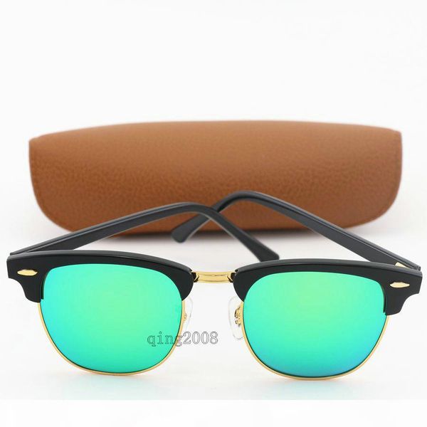 

green flash sunglasses men women driving txrppr uv400 fashion new sun glasses feminin oculos de sol with box, White;black