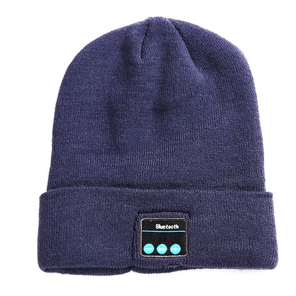 

new outdoor sports bluetooth hat autumn winter warm knitting music headset cap