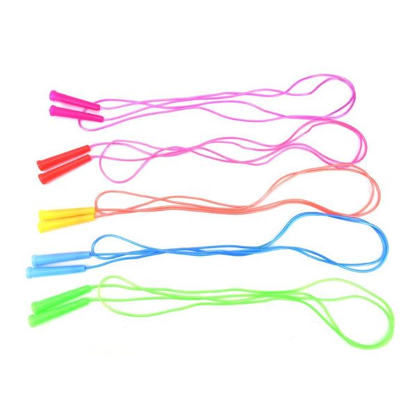 

jump ropes 1pc 2.1m speed wire skipping adjustable rope fitness sport exercise cross fit colorful