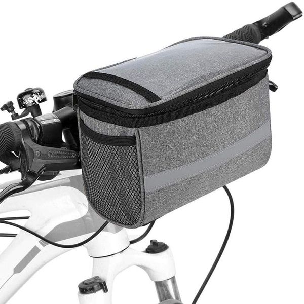 

car & truck racks bicycle phone holder front bike tube bag 2021 handlebar bycicle accessories frame support basket