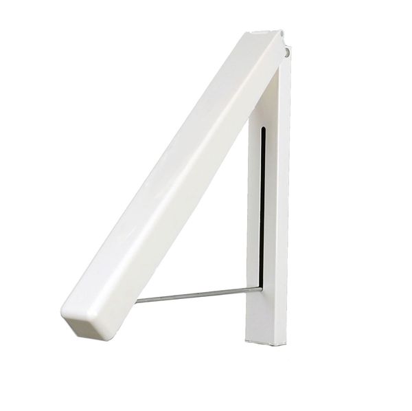 

mini stainless steel rack coat indoor folding wall retractable clothes hanger