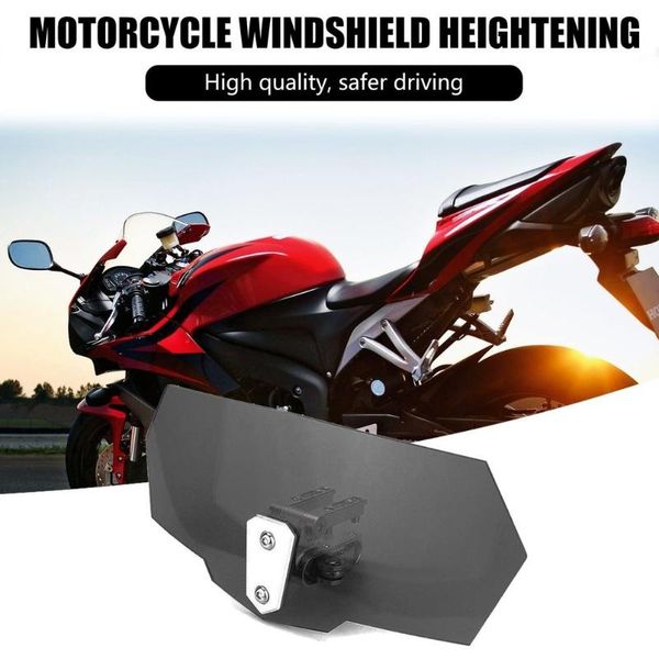 

motorcycle universal modified heightened universal small windshield windshield installed small