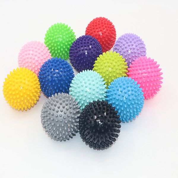 

massage ball spiky gym yoga fitness ball trigger point stress relief 9cm portable muscle relaxation pelvic exercise sports