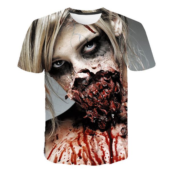 

blood black rose print 3d print shirts horror aesthetic funny men clothing