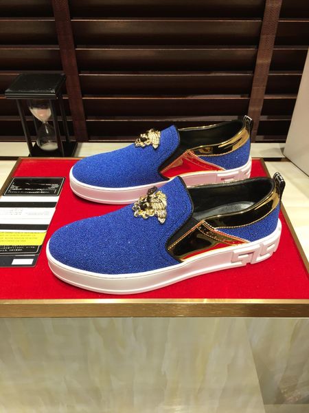 

2021p custom style tide brand men 's casual sports shoes ,fashion wild flat shoes ,delivery full set of original shoe box ,size 38 -45, Black