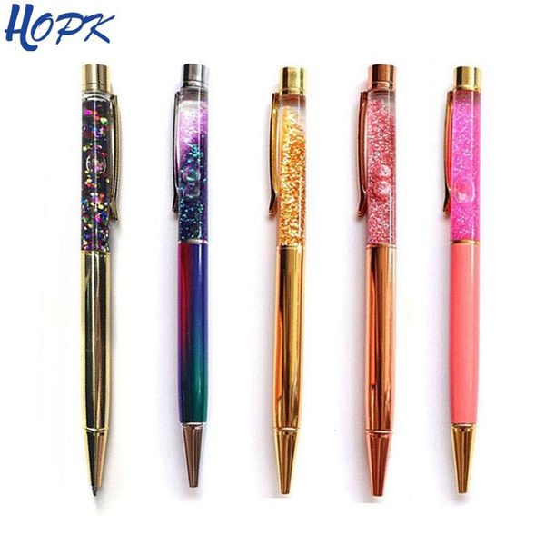 

office for metal foil gold stationery beautiful writing supplies school pen quality high luxury ballpoint juaiy powerstore2012, Blue;orange
