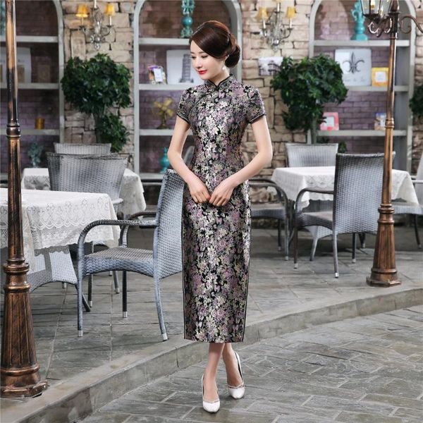 

shanghai story long cheongsam qipao traditional chinese dress long qipao dress for sale chinese 3 color, Red