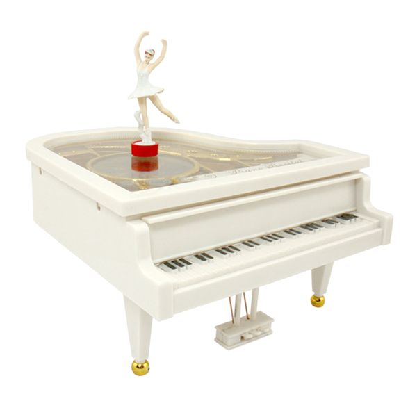 

piano music box home dancing girl gift mechanical birthday deskdecoration