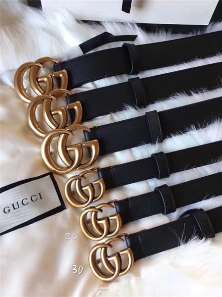 

grade men and women business belt pin belt buckle fashion designer gifts men and women belt ing, Black;brown