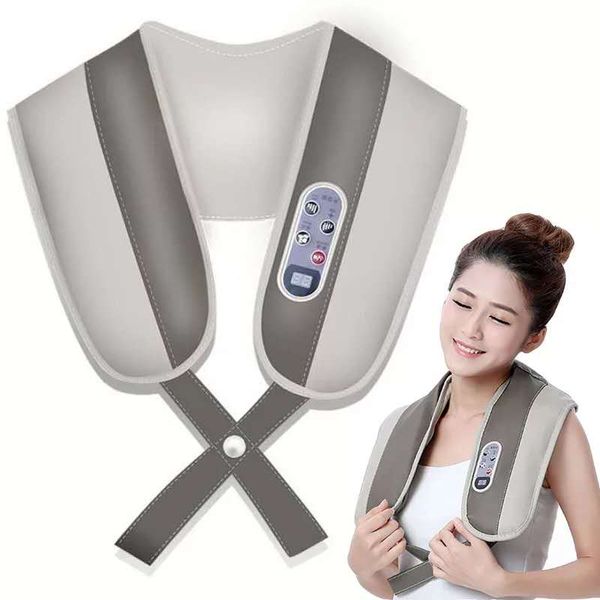 

neck&shoulder&cervical& waist massager shawl human simulation shawls multifunction electric tapping massager promotional gift