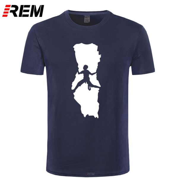 

rem new fashion's style crew neck climbinger climber between mountains short-sleeve tee shirt
