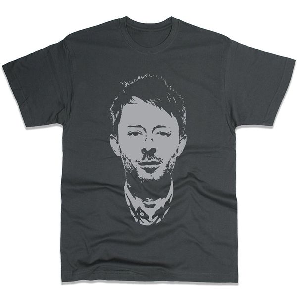 

brand t-shirt мужчина 2019 мода шея thom yorke radiohead мужчины футболка европейского размер chartsummer t-shirt