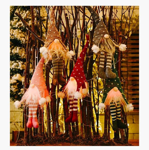 

для санта современные куклы подарки rudolph кулон украшения украшения праздника день рождения главная елка рождество diy рождество ткань yxl