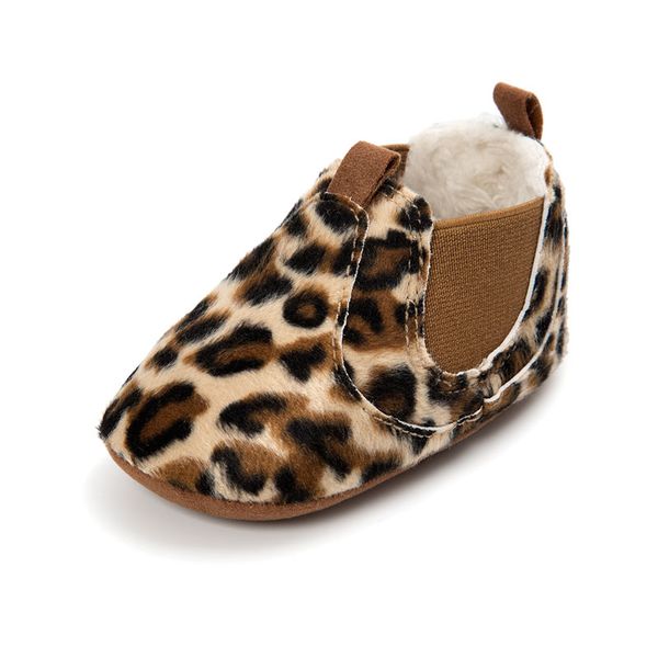 

new baby pu leather shoes toddler moccasins leopard print baby shoe non-slip first walkers shoes for newborn boys girls