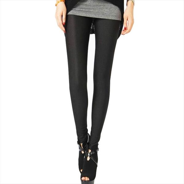 

polyester casual leggings for women high elastic material black fiteness pencil leggins pants streetwear legging plus size