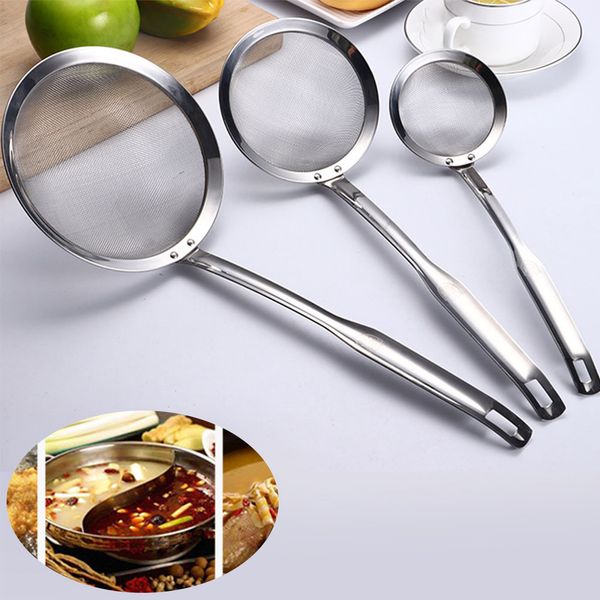 

filter spoon oil filter strainer high-density mesh colander for pot