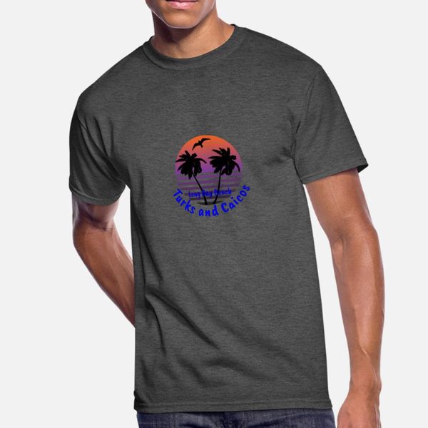 

long bay beach turks and caicos t shirt men personalized tee shirt euro size s-3xl normal fitness building spring original shirt