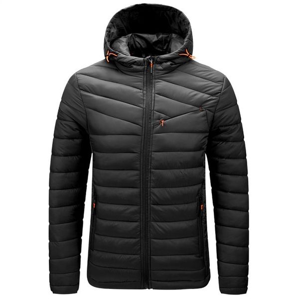 

men's winter warm outdoor down jacket fashion xj09s, Black