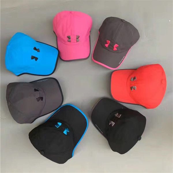 

u&a baseball cap quick dry snapback adjustable casquette men women visor caps hat outdoor sports hats summer sunhat es 2020, Yellow