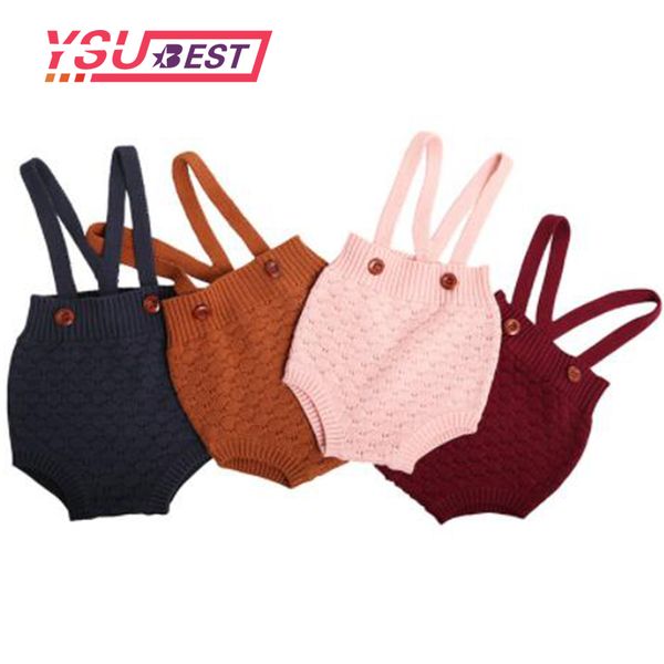 

fashion baby romper infant jumpsuit overall sleeveless baby boys clothing 100% cotton autumn knitted girls casual clothes, Blue