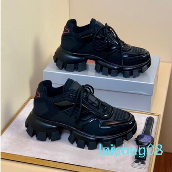 

2019 мода мужской дизайнер обуви cloudbust thunder баскетбольную площадку тройной sneaker марочных случайных мужчины носок обувь открытого t, Black