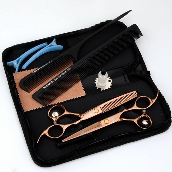 

2020 new professional hair cutting shear hairdressing scissors salon barber scissor hairdresser haircut scissor set