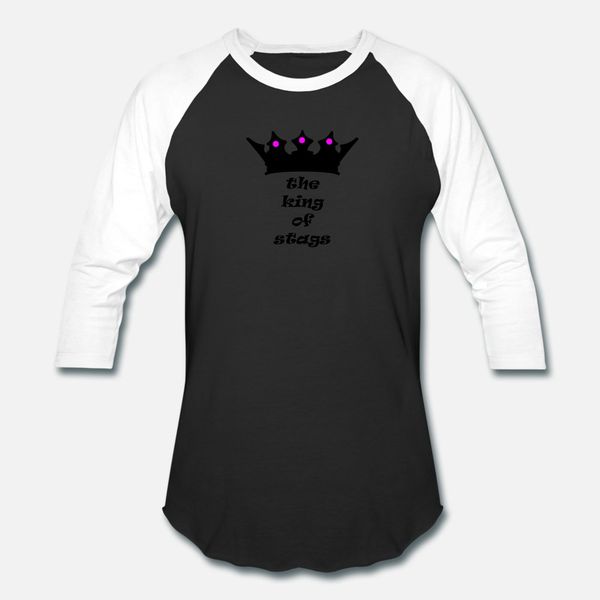 

king of stags t shirt men design tee shirt s-3xl family fitness humor summer style original shirt