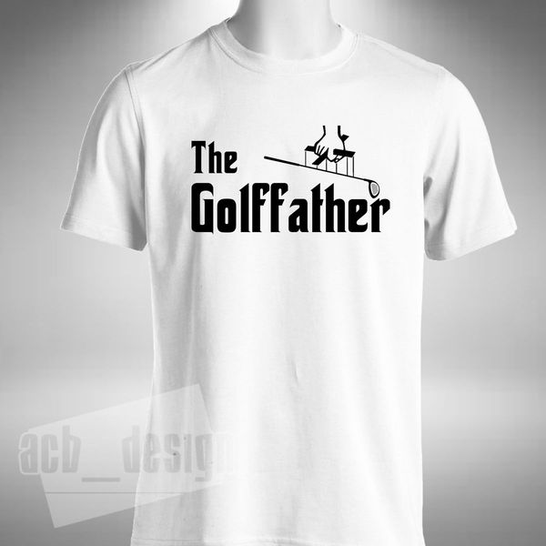 

2019 new fashion tee shirt golffather t-shirt funny golfer golfing fathers day mcilroy spieth summer t-shirt