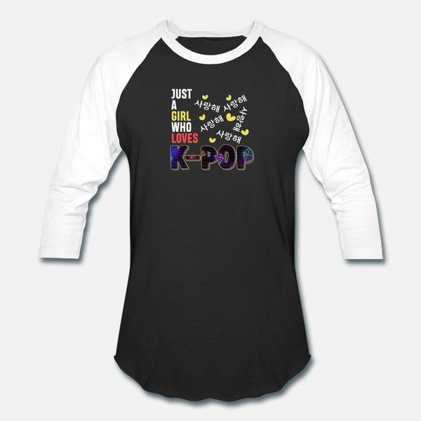 

just a girl who loves k pop seoul hallyu funny t shirt men personalized short sleeve o-neck clothing loose casual summer vintage shirt