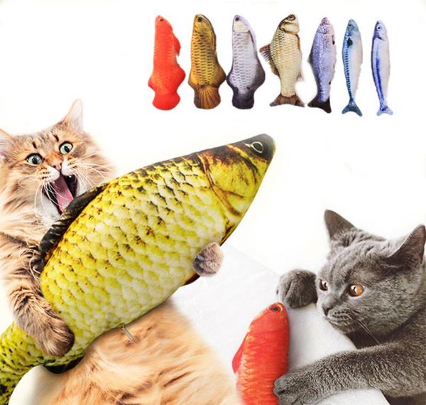 

toy fish for playing catnip creative cute gifts doll fish simulation plush carp shape stuffed toy cat 3d gift pet pillow powerstore2 wqvtlx