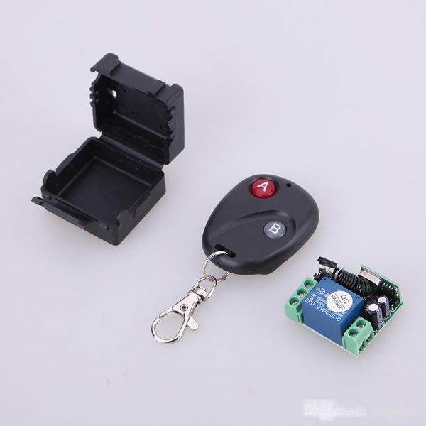 

universal dc 12v 10a wireless 433mhz remote control switch telecomando transmitter with 433mhz remote control receiver safe
