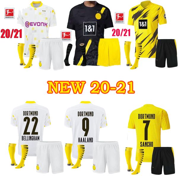 2019 2020 borussia dortmund soccer jersey kit home away jersey 19 ...
