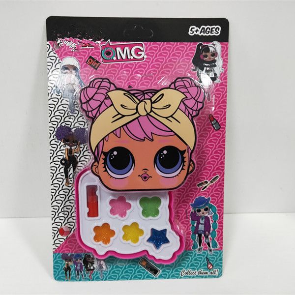 

decoration ads makeup kit combo set 1 layer only lip gloss packaging for kids age 5