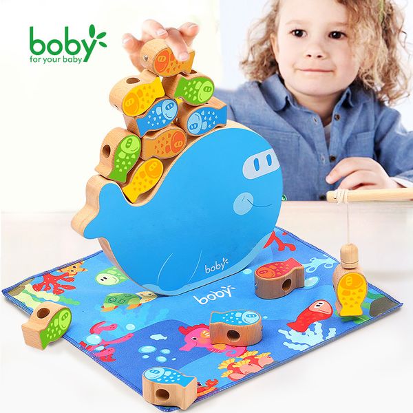 

24 set/box children boy girl fishing toy set suit magnetic play water baby toys fish circular gift for kid