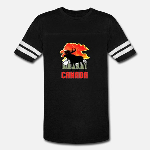 

canada t shirt men printing tee shirt s-3xl original graphic building summer trend shirt