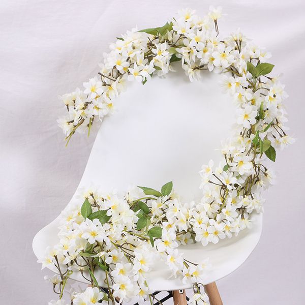 

home decoration hanging leaf shop artificial flower vine living room fake party