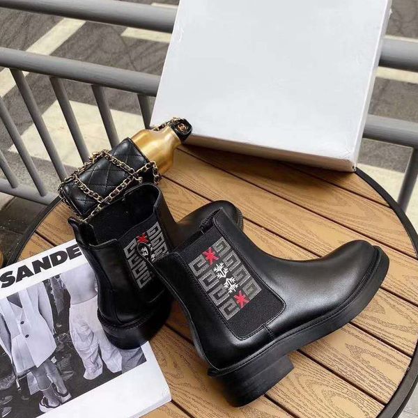 

classics boots fashionable and exquisite womens boots high heels and genuine leather outdoors fashion boots martin b06 h6, Black