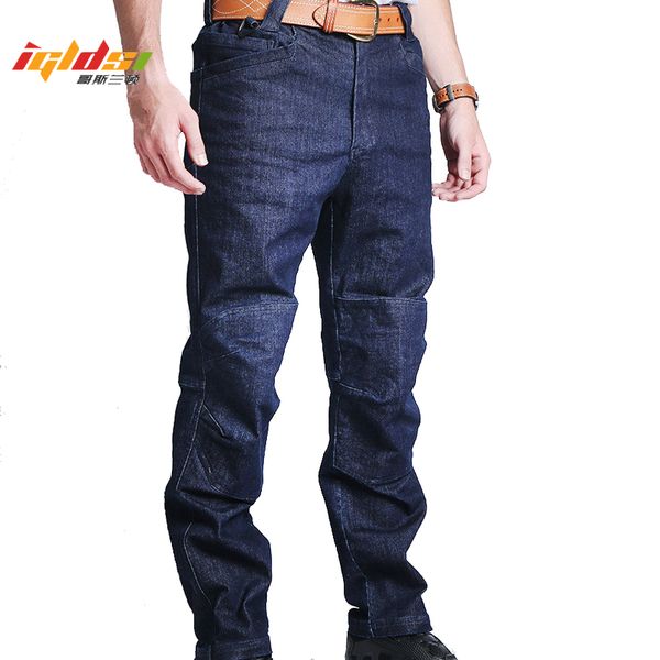 

urban tactical denim cargo jeans men swat multi pockets stretch army jean man cotton motorcycle denim biker jeans, Blue