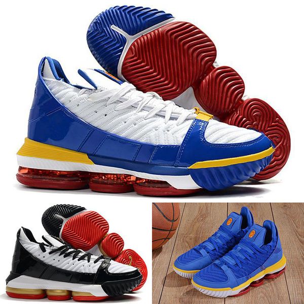 

2019 thru lmtd starting oreo fresh bred what the xvi 16 james multicolor basketball shoes 16s wolf grey lebrons sports shoes, Black