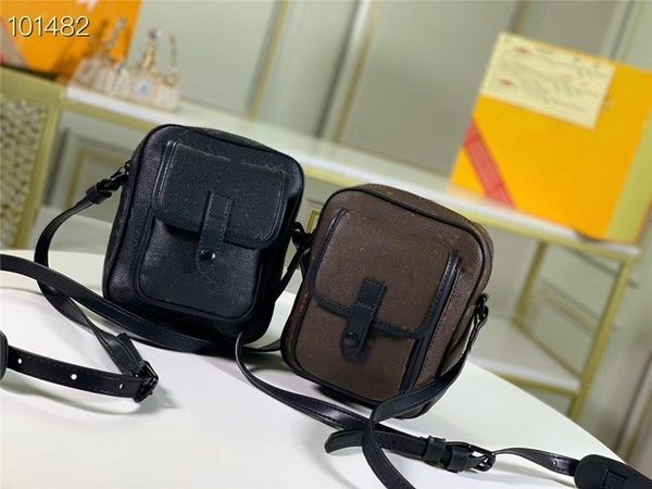 

new 2020 luxury designer women's cowhide cross bag women's zipper postman bag women's shoulder bag 15 * 17 * 18cm