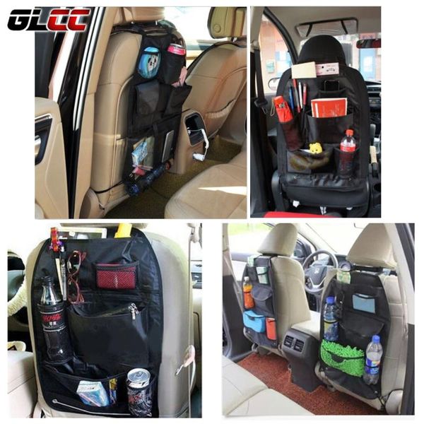 

glcc car seat back multi-pocket storage bag organizer holder accessory mat protector car seat cover accessories