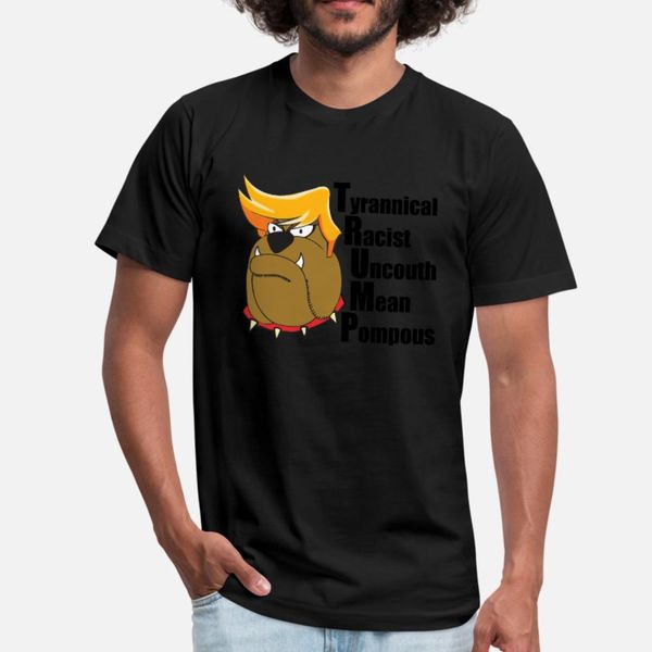 

funny anti trump cartoon t shirt men designs short sleeve o-neck outfit gift funny summer outfit shirt