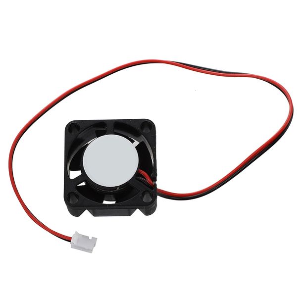 

25mm x 10mm 2pin dc 12v 0.05a black plastic mini cooling fan
