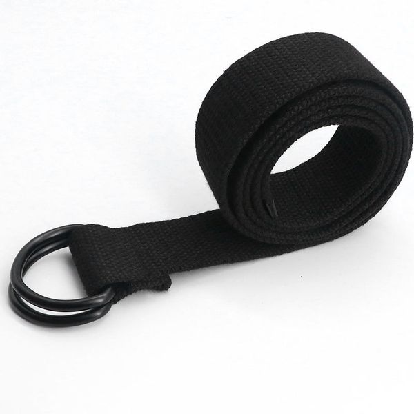 

tactical heavy duty reinforced polyester cotton belt for men adjustable military webbing belt strap with metal buckle, Black;brown