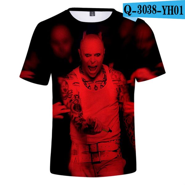 

the prodigy keith flint summer men 3d print shirts graphic graphic oversized men clothing