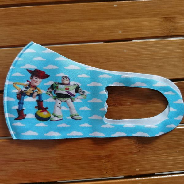 

10pcs celebrated kids face mask tapaboca character cartoon facecover face mouth nose protection dhl fashion mouth face mask